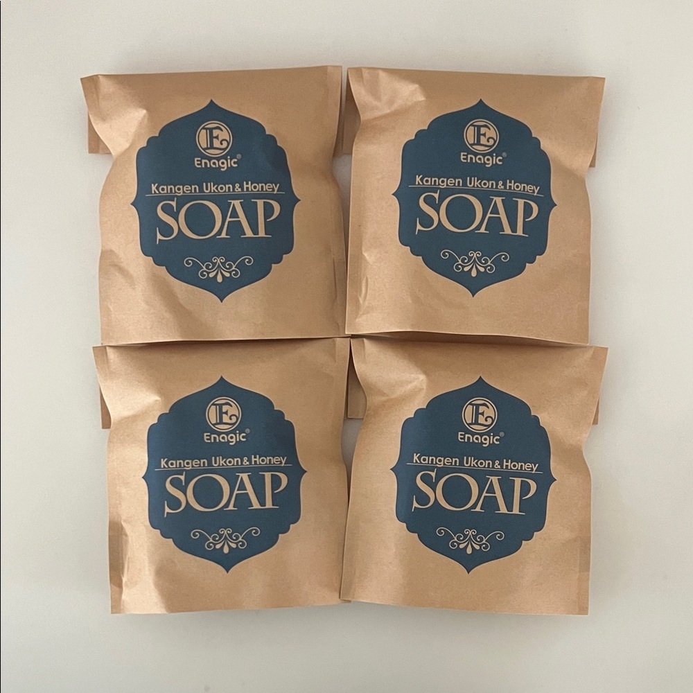 4 Pack of Kangen Ukon & Honey Soap